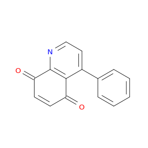 5,8-Quinolinedione, 4-phenyl-