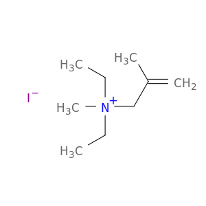 2-Propen-1-aminium, N,N-diethyl-N,2-dimethyl-, iodide
