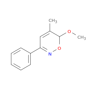 6H-1,2-Oxazine, 6-methoxy-5-methyl-3-phenyl-