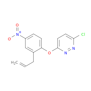 Pyridazine, 3-chloro-6-[4-nitro-2-(2-propenyl)phenoxy]-