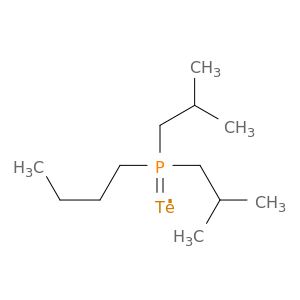 Phosphine telluride, butylbis(2-methylpropyl)-