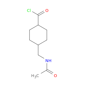 Cyclohexanecarbonyl chloride, 4-[(acetylamino)methyl]-
