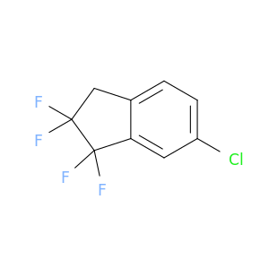 1H-Indene, 6-chloro-1,1,2,2-tetrafluoro-2,3-dihydro-