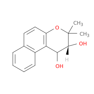 1H-Naphtho[2,1-b]pyran-1,2-diol, 2,3-dihydro-3,3-dimethyl-, (2R)-