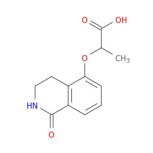 Propanoic acid, 2-[(1,2,3,4-tetrahydro-1-oxo-5-isoquinolinyl)oxy]-