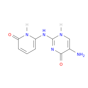 4(1H)-Pyrimidinone, 5-amino-2-[(1,6-dihydro-6-oxo-2-pyridinyl)amino]-