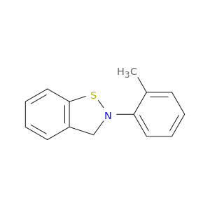 1,2-Benzisothiazole, 2,3-dihydro-2-(2-methylphenyl)-