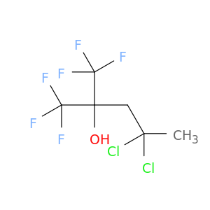 2-Pentanol,4,4-dichloro-1,1,1-trifluoro-2-(trifluoromethyl)-