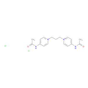 Pyridinium, 1,1'-(1,3-propanediyl)bis[4-(acetylamino)-, dichloride