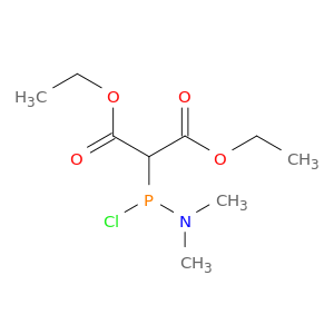 Propanedioic acid, [chloro(dimethylamino)phosphino]-, diethyl ester