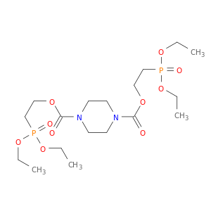 1,4-Piperazinedicarboxylic acid, bis[2-(diethoxyphosphinyl)ethyl] ester