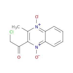 Ethanone, 2-chloro-1-(3-methyl-1,4-dioxido-2-quinoxalinyl)-