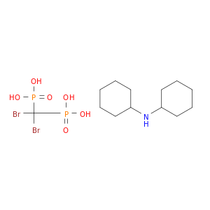 (Dibromomethylene)bisphosphonic Acid N-Cyclohexylcyclohexanamine