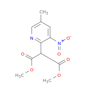 1,3-Dimethyl 2-(5-methyl-3-nitropyridin-2-yl)propanedioate