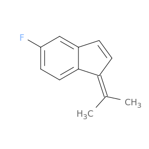1H-Indene, 5-fluoro-1-(1-methylethylidene)-