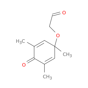 ACETALDEHYDE, 2-[(1,3,5-TRIMETHYL-4-OXO-2,5-CYCLOHEXADIEN-1-YL)OXY]-