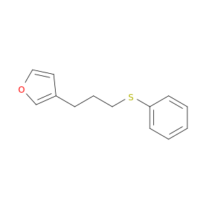 Furan, 3-[3-(phenylthio)propyl]-
