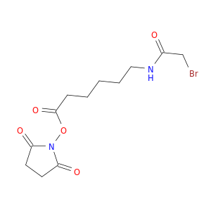 Hexanoic acid,6-[(2-bromoacetyl)amino]-, 2,5-dioxo-1-pyrrolidinyl ester