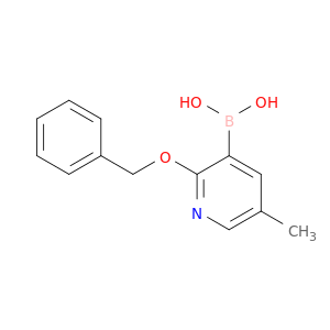 硼酸,B-[5-甲基-2-(苯基甲氧基)-3-吡啶基]-