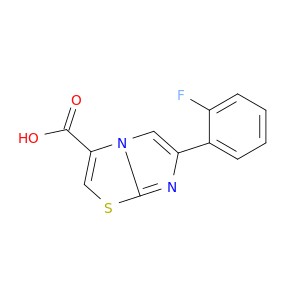 6-(2-氟苯基)咪唑并[2,1-B][1,3]噻唑-3-羧酸