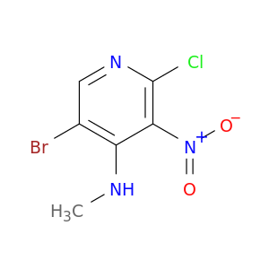 5-BROMO-2-CHLORO-N-METHYL-3-NITROPYRIDIN-4-AMINE