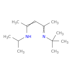 2-Penten-2-amine, 4-[(1,1-dimethylethyl)imino]-N-(1-methylethyl)-