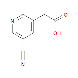 2-(5-Cyanopyridin-3-yl)acetic acid