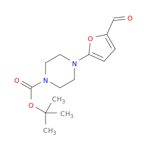 tert-butyl 4-(5-formylfuran-2-yl)piperazine-1-carboxylate