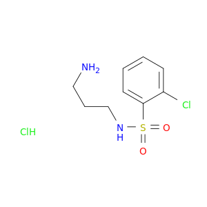 N-(3-Aminopropyl)-2-chlorobenzene-1-sulfonamide Hydrochloride