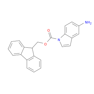 1H-Indole-1-carboxylic acid, 5-amino-, 9H-fluoren-9-ylmethyl ester
