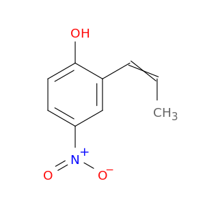 Phenol, 4-nitro-2-(1-propenyl)-