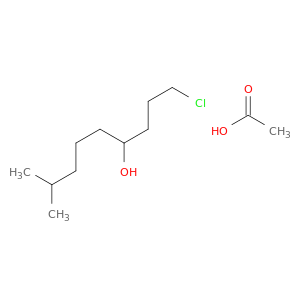 4-Nonanol, 1-chloro-8-methyl-, acetate