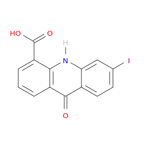 4-Acridinecarboxylic acid, 9,10-dihydro-6-iodo-9-oxo-