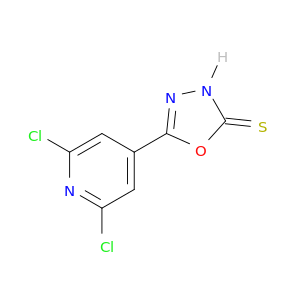 5-(2,6-二氯-4-吡啶)-1,3,4-噁二唑-2-硫醇