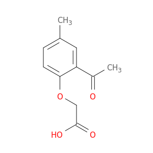 Acetic acid, (2-acetyl-4-methylphenoxy)-