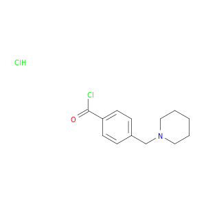 Benzoyl chloride, 4-(1-piperidinylmethyl)-, hydrochloride