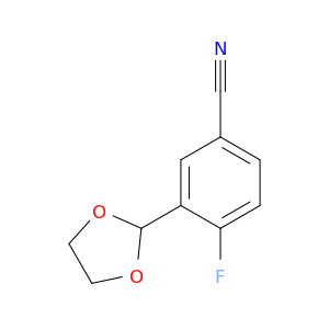 3-(1,3-Dioxolan-2-yl)-4-fluorobenzonitrile