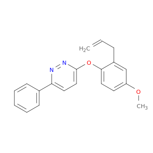 Pyridazine, 3-[4-methoxy-2-(2-propenyl)phenoxy]-6-phenyl-