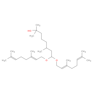 2-辛醇,8,8-双[(3,7-二甲基-2,6-十八烯基)氧]-2,6-二甲基-,(E,E)-