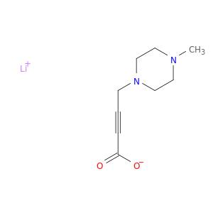 Lithium(1+) ion 4-(4-methylpiperazin-1-yl)but-2-ynoate