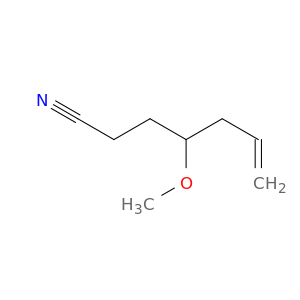 6-Heptenenitrile, 4-methoxy-