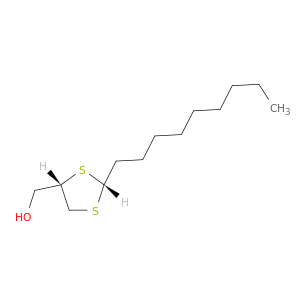 1,3-Dithiolane-4-methanol, 2-nonyl-, cis-
