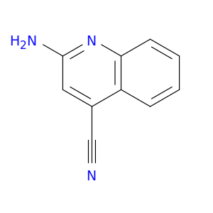 2-Aminoquinoline-4-carbonitrile