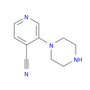 3-(1-哌嗪基)-4-吡啶羰基腈
