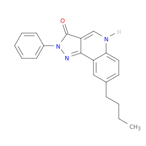 3H-Pyrazolo[4,3-c]quinolin-3-one, 8-butyl-2,5-dihydro-2-phenyl-
