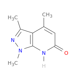 1,3,4-trimethyl-1H,6H,7H-pyrazolo[3,4-b]pyridin-6-one