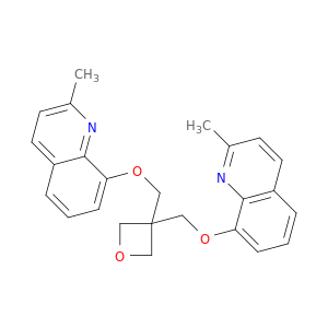 Quinoline, 8,8'-[3-oxetanylidenebis(methyleneoxy)]bis[2-methyl-