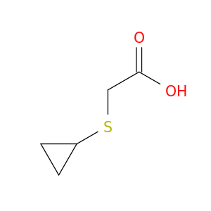 2-(环丙基硫基)乙酸