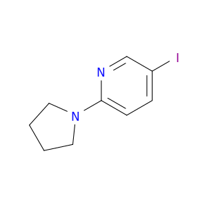 5-碘-2-(1-吡咯烷并)吡啶