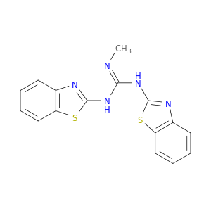 Guanidine, N,N'-bis(2-benzothiazolyl)-N''-methyl-